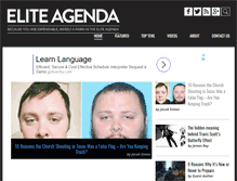 Tablet Screenshot of eliteagenda.com